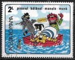 Stamps Romania -  Dibujos animados - Quien rie por ultimo 