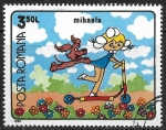 Stamps Romania -  Dibujos animados - Mihaela