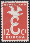 Stamps : Europe : Netherlands :  Europa 1958