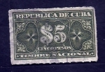 Stamps : America : Cuba :  Timbre Nacional