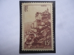 Stamps France -  Rocamadour (o Rocamador, en Lot) - Serie Turismo.
