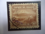 Stamps Ecuador -  Volcán El Chimborazo - Motes del Chimborazo
