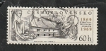 Stamps Czechoslovakia -  1712 - Centº del gimnasio de Zniev