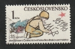 Stamps Czechoslovakia -  2395 - 35 Anivº de la Liberación