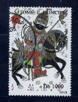 Stamps : Africa : S�o_Tom�_and_Pr�ncipe :  Guerrero medieval
