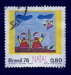 Sellos de America - Brasil -  Dibujo  Infantil
