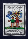 Stamps Morocco -  Congreso Nacional derechos del niño