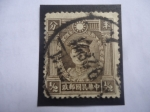 Stamps China -  China-Imperio y República- General Deng Keng (1885-1922) Serie: Mártires de la Revolución.