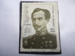 Stamps Peru -  Leoncio Prado (1853-1883)- Militar- Centenario de su Muerte 1883-1983)