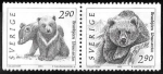 Stamps : Europe : Sweden :  fauna