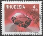 Stamps : Africa : Zimbabwe :  Minerales. Rhodesia