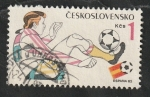 Sellos de Europa - Checoslovaquia -  2470 - Mundial de futbol España 82