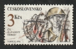 Stamps Czechoslovakia -  2917 - Segunda Guerra Mundial, Batalla de Tobruk