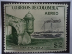 Stamps Colombia -  Fuerte del Pastelillo-Cartagena.