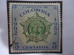 Sellos de America - Colombia -  Academia Colombiana de Historia - Veritas Ante Omnia (La verdad antes que todo)- 50°Aniversario, 190
