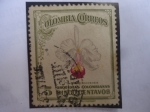 Stamps Colombia -  Cattleya Chocoensis - serie: Orquídeas Colombianas.