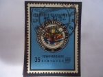 Stamps Colombia -  OEA - Organización de los Estados Americanos - 70° Aniversario.