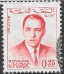 Stamps Morocco -  Hassan II