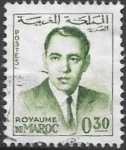 Stamps Morocco -  Hassan II