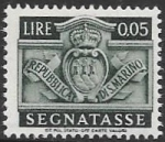 Sellos de Europa - San Marino -  escudo