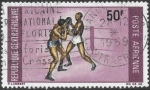 Stamps Africa - Central African Republic -  deportes
