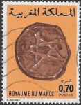 Stamps : Africa : Morocco :  monedas