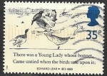 Stamps United Kingdom -  Edward lear