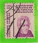 Stamps United States -  Andrew Jackson