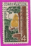 Stamps United States -  Conservacion Forestal