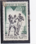 Stamps Benin -  JUEGOS DEPORTIVOS DE DAKAR-BOXEO