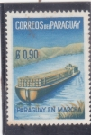 Stamps : America : Paraguay :  PARAGUAY EN MARCHA