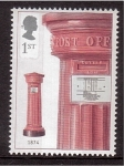 Stamps United Kingdom -  serie- Buzones históricos