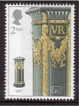 Stamps United Kingdom -  serie- Buzones históricos