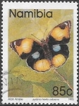 Stamps Namibia -  mariposas
