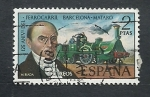 Stamps Spain -  Locomotora