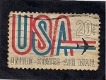 Stamps United States -  Correo Aereo