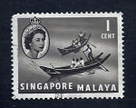 Stamps : Asia : Malaysia :  iSABEL II