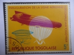 Stamps Togo -  Inauguration de la Ligne Aerienne Nationales 