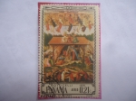 Stamps Panama -  Navidad 1966 - Oleo del Italiano Sandro Botticelli (1445-1510)