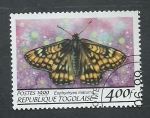 Stamps : Africa : Republic_of_the_Congo :  Mariposa