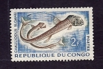 Sellos del Mundo : Africa : Rep�blica_del_Congo : Chauliodus sloanei