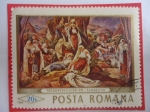 Sellos de Europa - Rumania -  Compozitie - Oleo del Rumano, Ion Theodorescu-Sion (1882-1939)-Serie: Pintura de la Galería Nacional