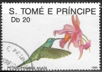 Sellos de Africa - Santo Tom� y Principe -  Flores - Petasophores anais