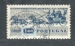Stamps Portugal -  Conferencia postal de PARIS