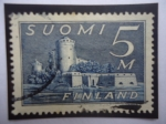 Stamps Finland -  Suomi-Finland - Fortaleza Olavinlinna