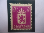 Stamps : Europe : Bulgaria :  Escudo de Arma-Leon de Bulgaria