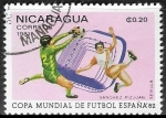 Stamps Nicaragua -  Copa Mundial de Futbol de España - Sánchez Pizjuán, Sevilla