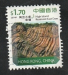 Stamps Hong Kong -  1738 -  Columnas basálticas en el embalse de la Isla Alta