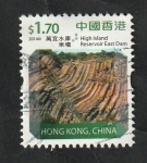 Stamps Hong Kong -  1738 -  Columnas basálticas en el embalse de la Isla Alta