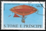 Stamps S�o Tom� and Pr�ncipe -   Dirigibles - Gaston Brothers, 1882